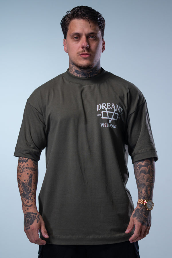 Camiseta Oversized Dreams - Verde