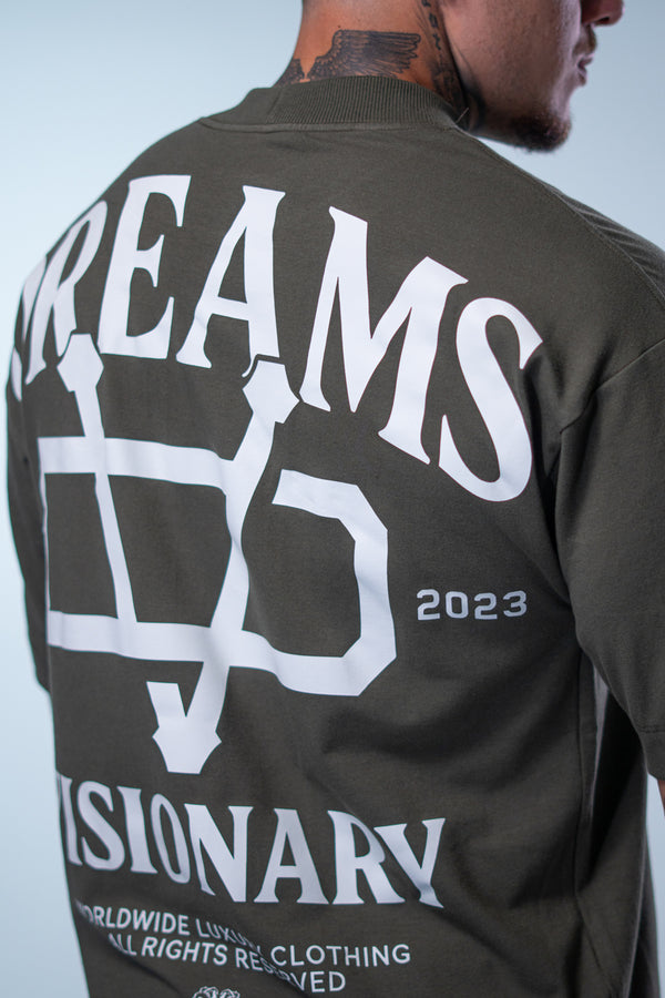 Camiseta Oversized Dreams - Verde