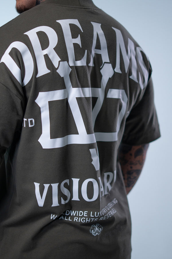 Camiseta Oversized Dreams - Verde
