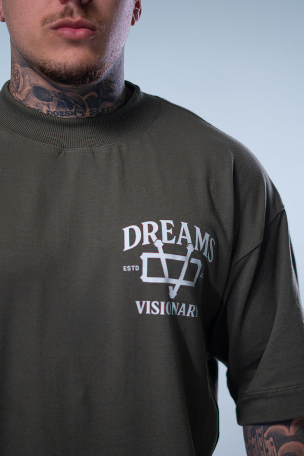 Camiseta Oversized Dreams - Verde