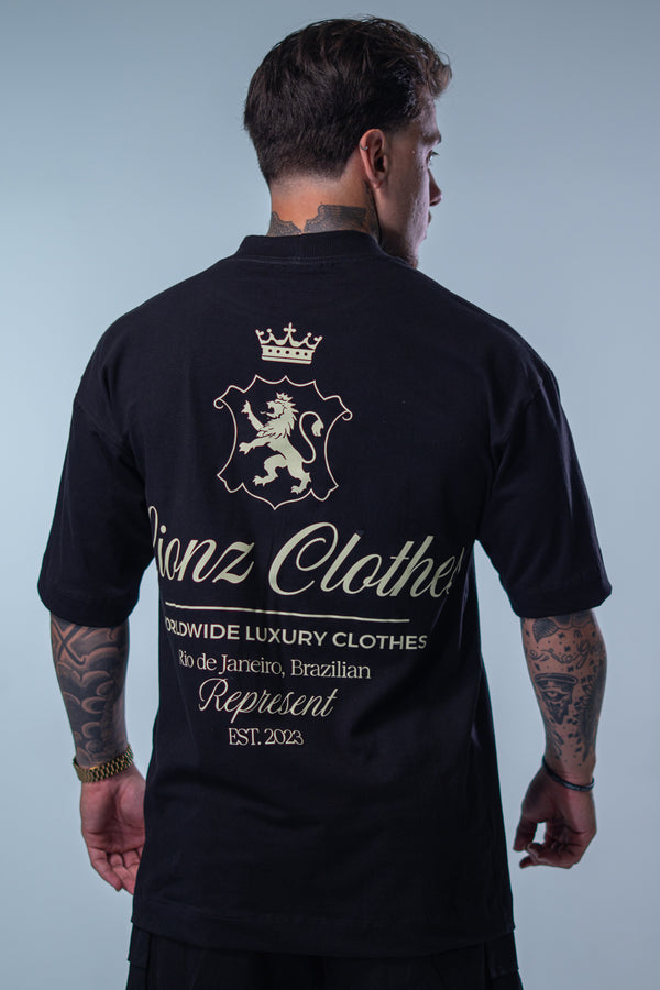 Camiseta Oversized Luxury - Preta