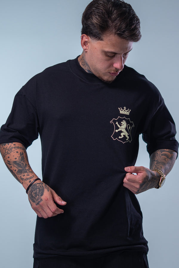 Camiseta Oversized Luxury - Preta