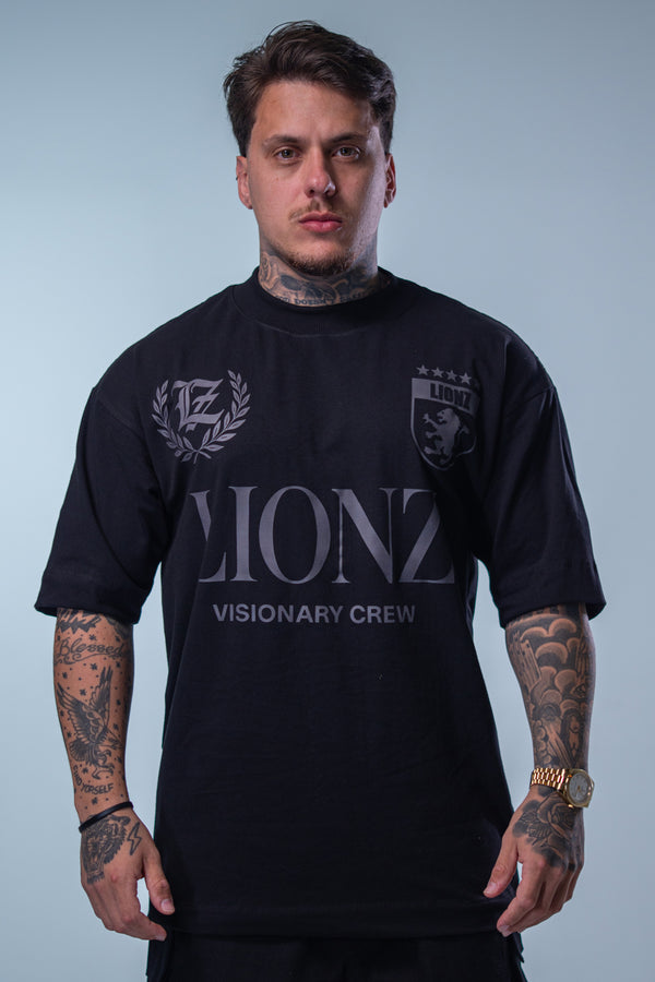 Camiseta Oversized Visionary - Preta
