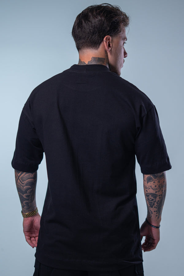 Camiseta Oversized Visionary - Preta