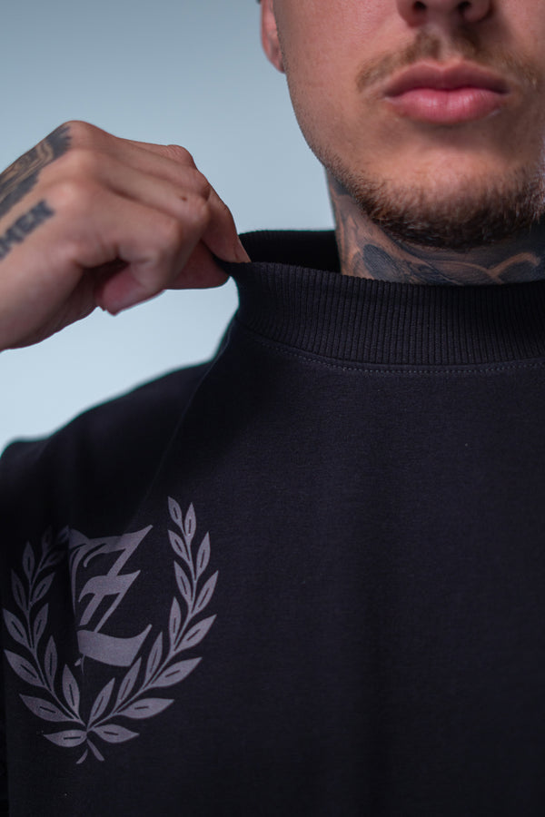 Camiseta Oversized Visionary - Preta