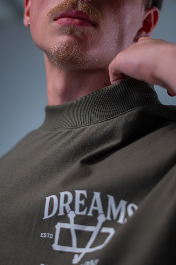 Camiseta Oversized Dreams - Verde