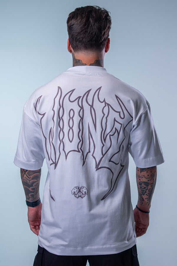 Camiseta Oversized Curve - Branca