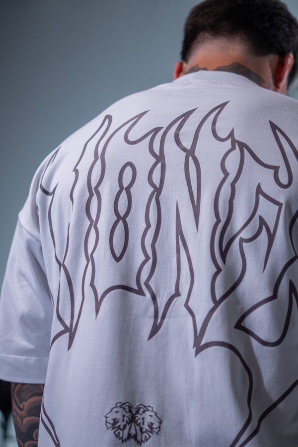 Camiseta Oversized Curve - Branca