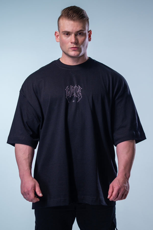 Camiseta Oversized Curve - Preta