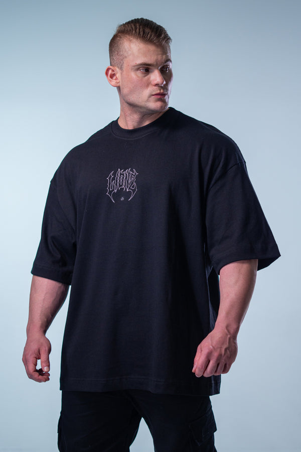 Camiseta Oversized Curve - Preta