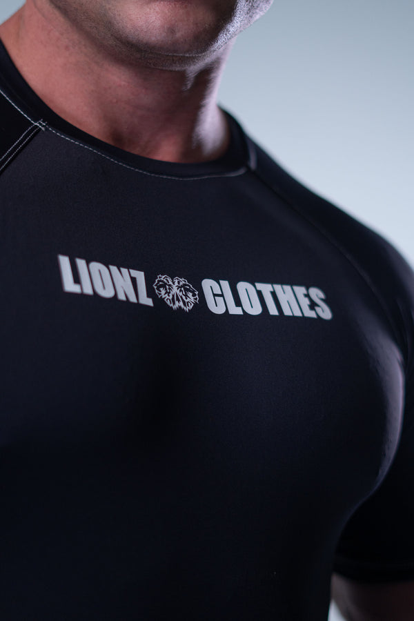 Camiseta Termic Pro LC - Preta Contraste