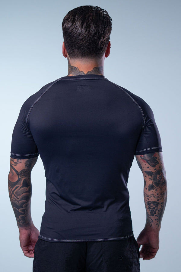 Camiseta Termic Pro Super Lionz - Preta Contraste