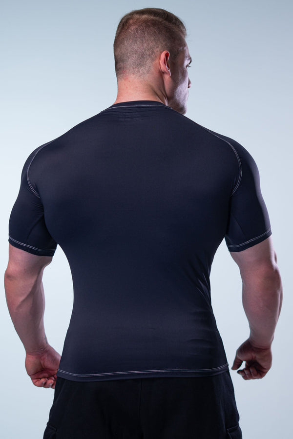 Camiseta Termic Pro MiniHard - Preta Contraste