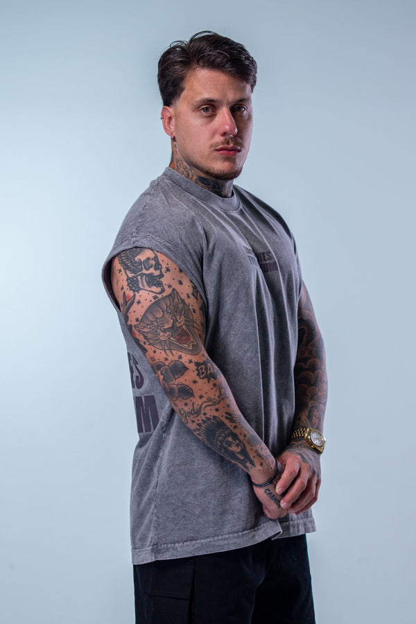 Regata Tanke True - Cinza Estonado