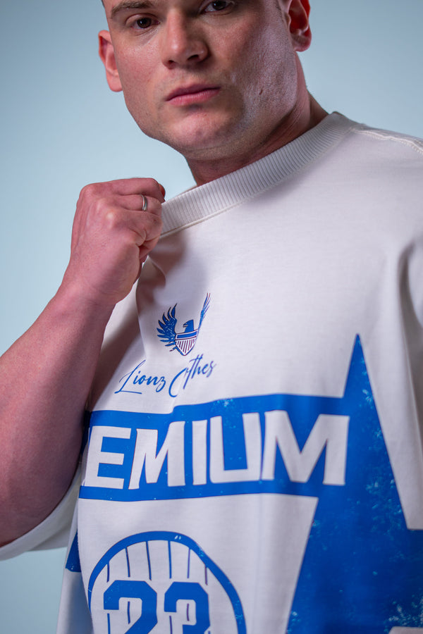 Camiseta Heavy Oversized Patriot - OffWhite