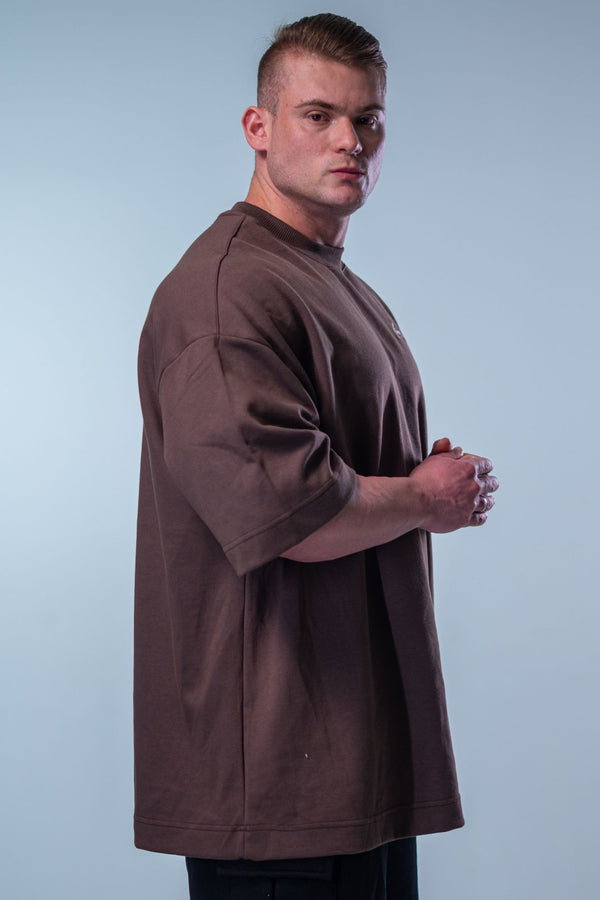 Camiseta Oversized Deluxe LionzClothes - Marrom