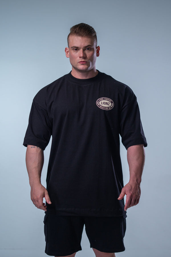 Camiseta Oversized Forever - Preta