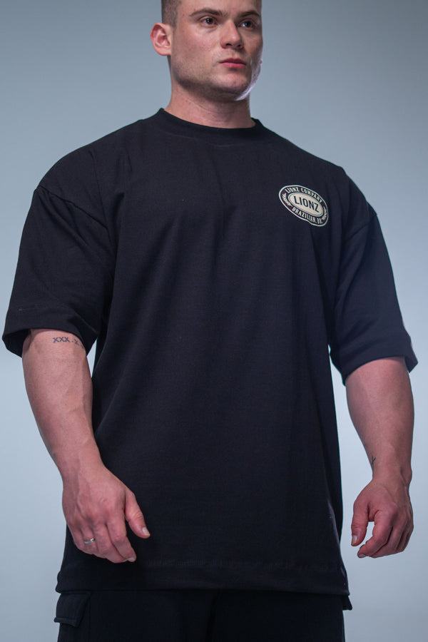 Camiseta Oversized Forever - Preta