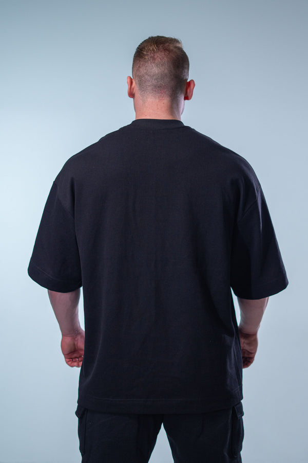 Camiseta Oversized Deluxe LionzClothes - Preta