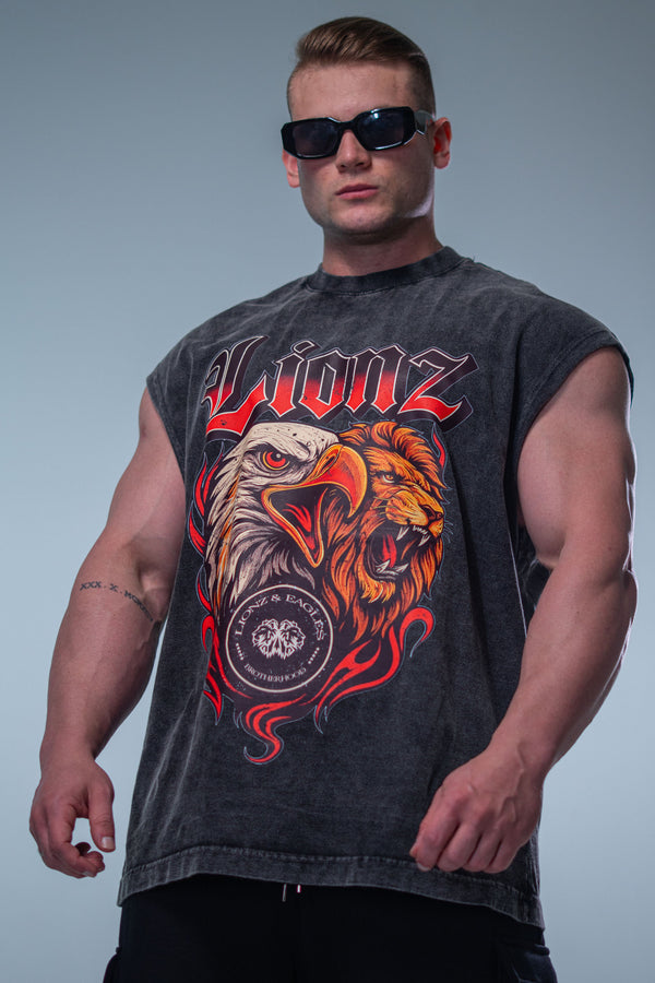 Regata Tanke Águia - Preta Estonada