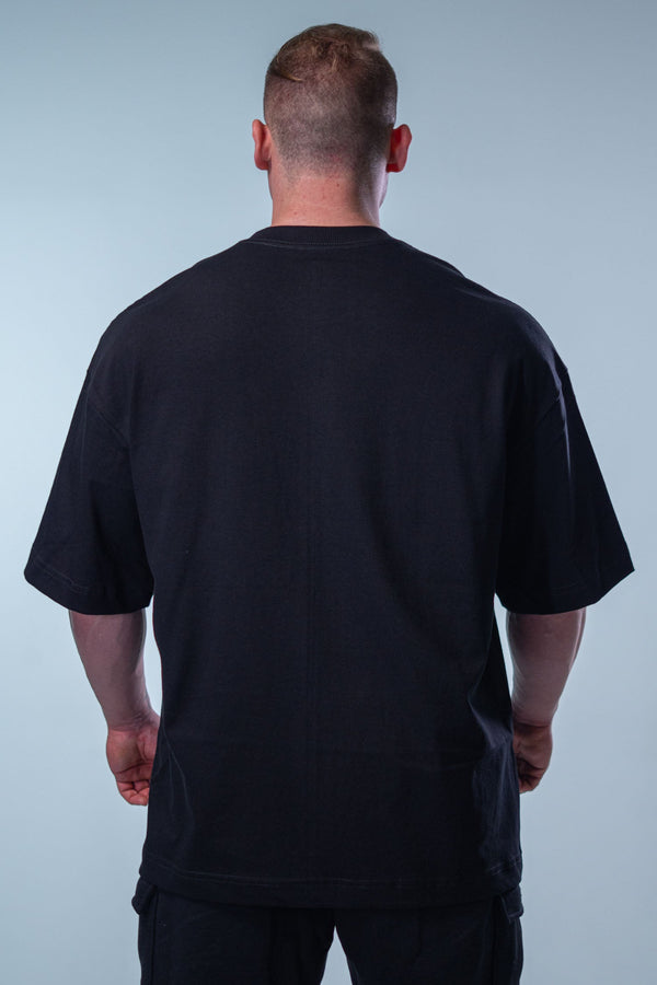Camiseta Heavy Oversized Courage - Preta