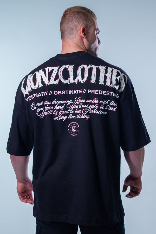Camiseta Oversized LZC - Preta