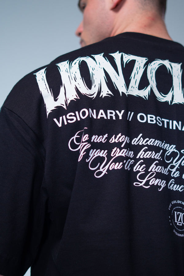 Camiseta Oversized LZC - Preta