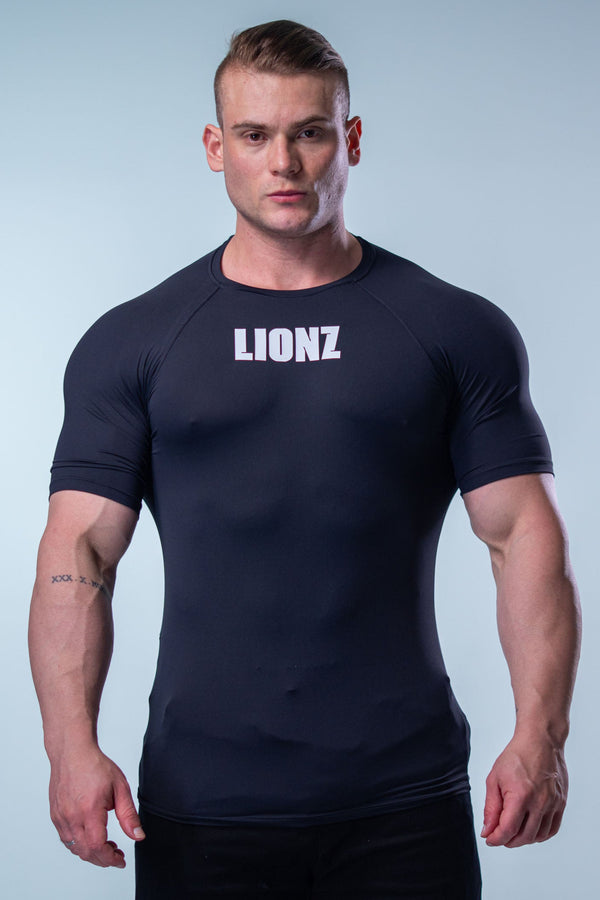 Camiseta Termic Pro LIONZ - Preta
