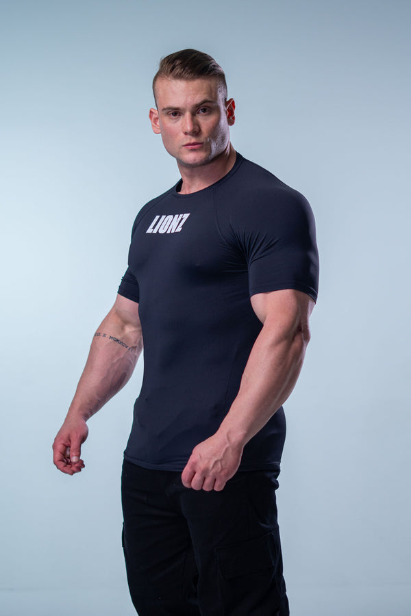 Camiseta Termic Pro LIONZ - Preta