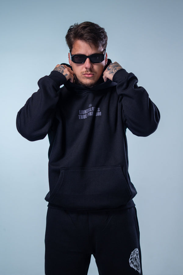 Casaco Moletom Premium True - Preto