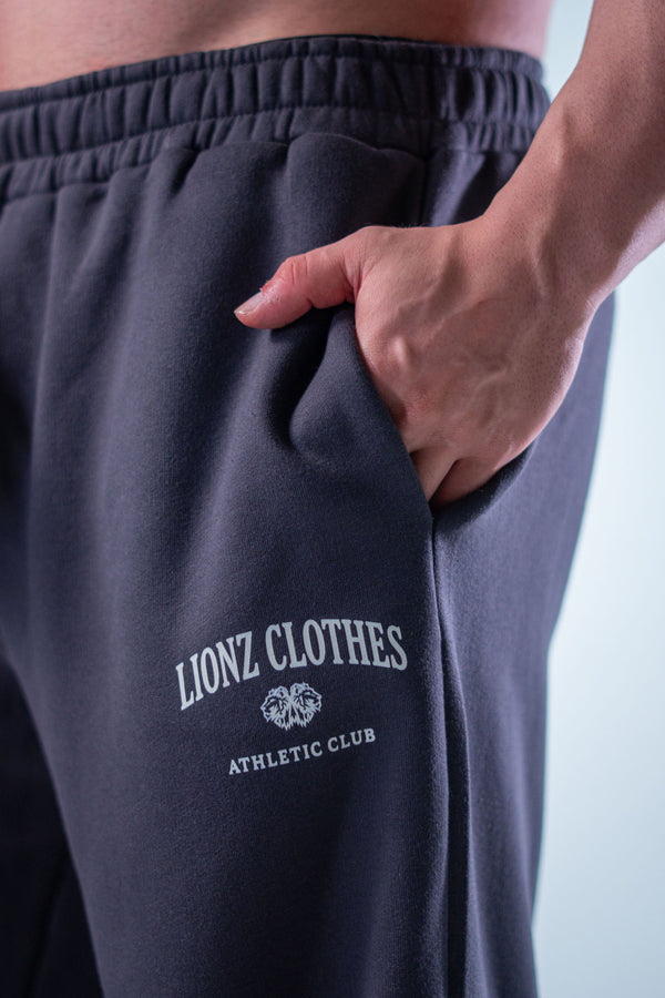 Calça Moletom Premium Atletic - Chumbo