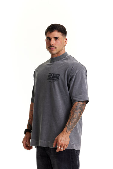 Camiseta Oversized Premium Stoned - The King