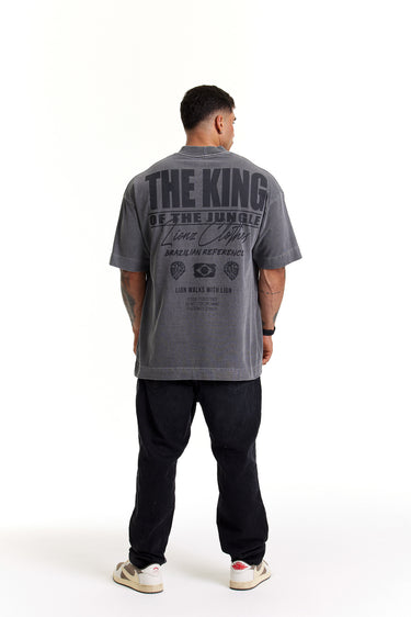 Camiseta Oversized Premium Stoned - The King