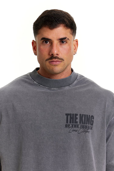 Camiseta Oversized Premium Stoned - The King