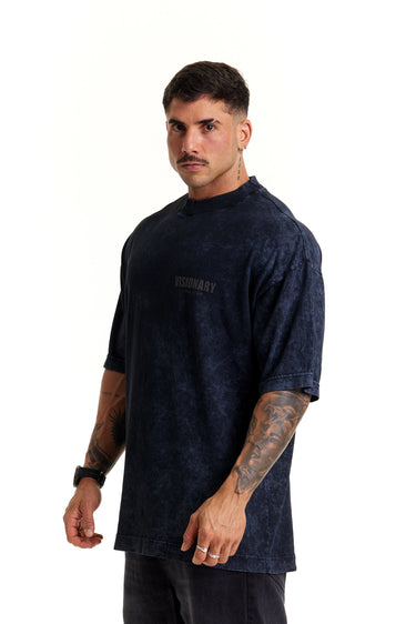 Camiseta Oversized Premium BlackBlue - Imponence