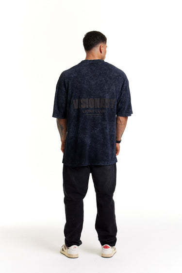 Camiseta Oversized Premium BlackBlue - Imponence
