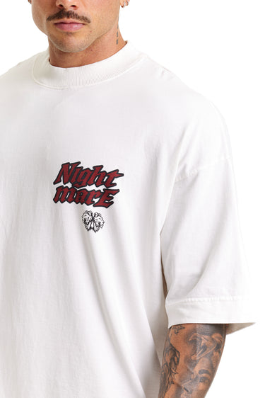 Camiseta Oversized Premium OffWhite - Nightmare