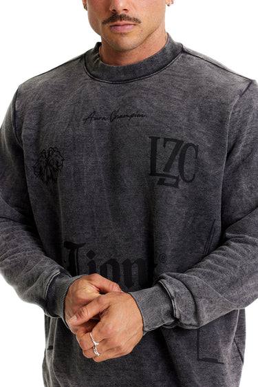 Casaco Moletom Preto Marble - Team