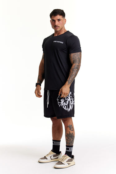 Camiseta Dry-Fit Preta - LionzClothes
