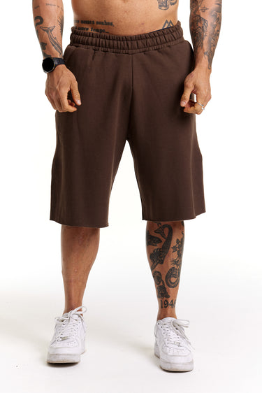 Bermuda Moletom Long Brown - Essence