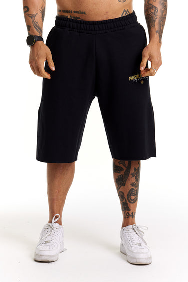 Bermuda Moletom Long Preta - Privilege