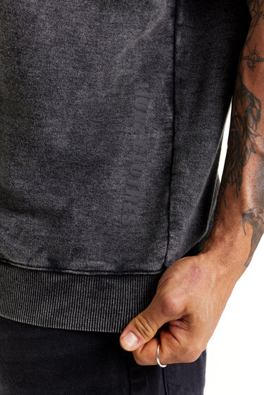 Regata Moletom Preta Marble - Clean