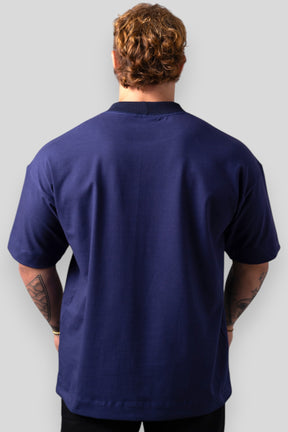 Camiseta Oversized Basic - Marinho