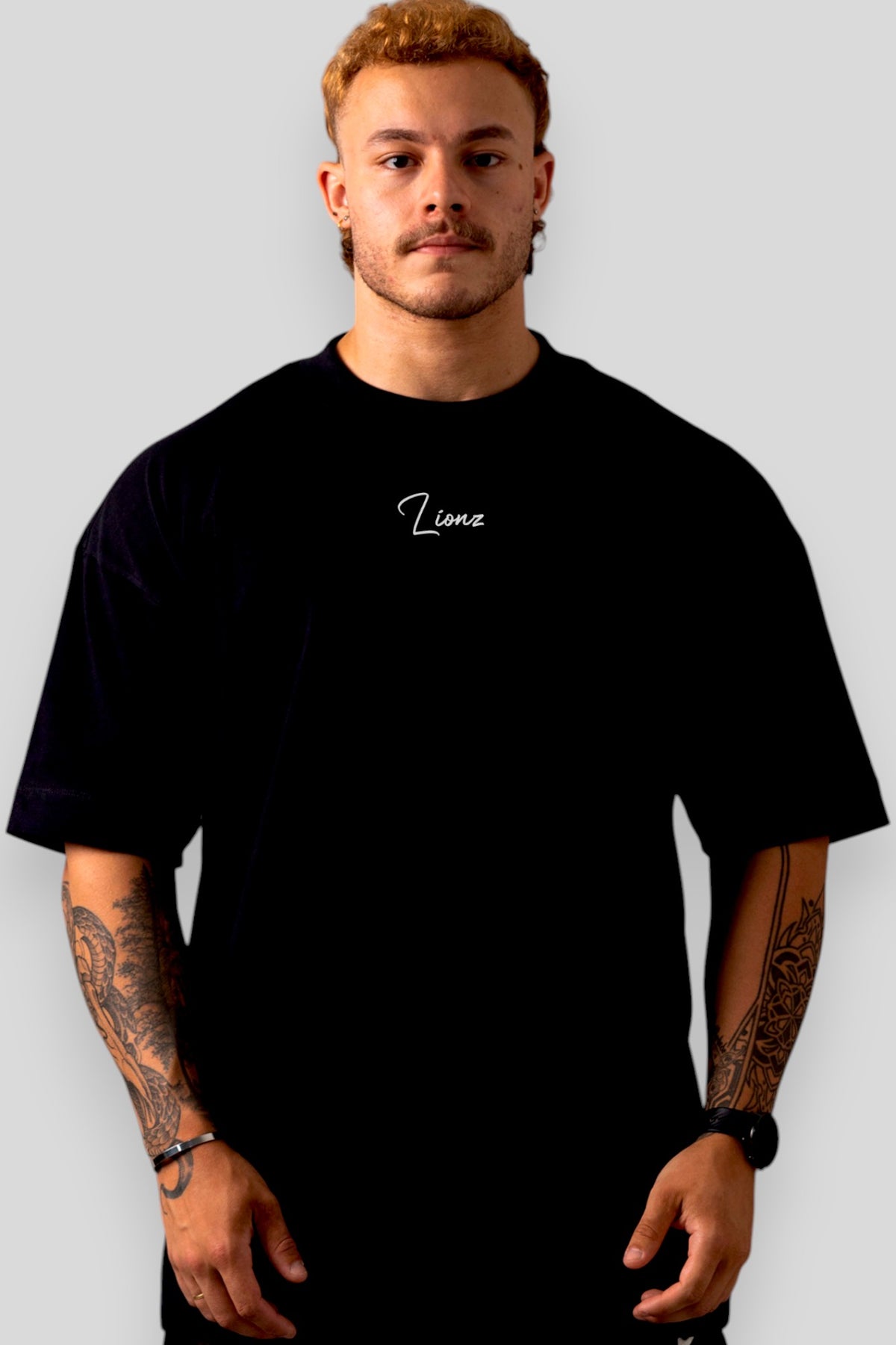 Camiseta Oversized Basic - Preta