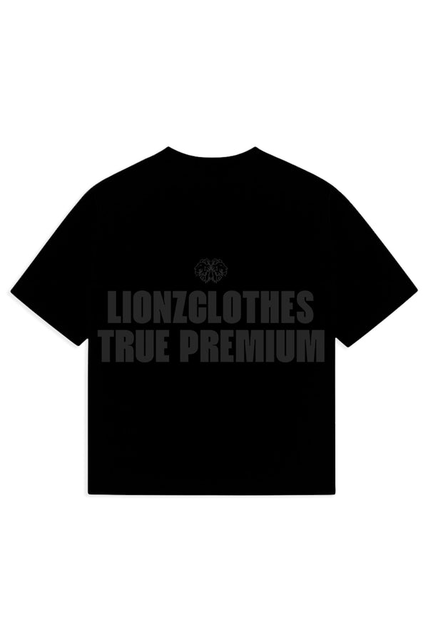 Camiseta Premium Oversized True - Preta