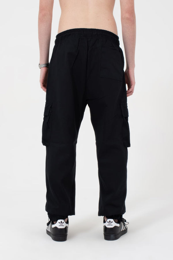 Calça Cargo Sarja Lionz - Preta