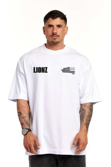 Camiseta Oversized Premium Branca - American