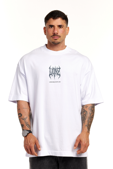 Camiseta Oversized Premium Branca - LWWL