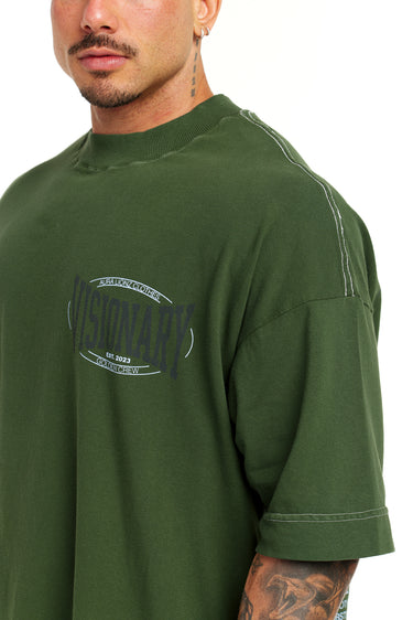 Camiseta Oversized Premium Verde - Manifest