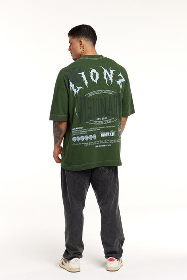 Camiseta Oversized Premium Verde - Manifest